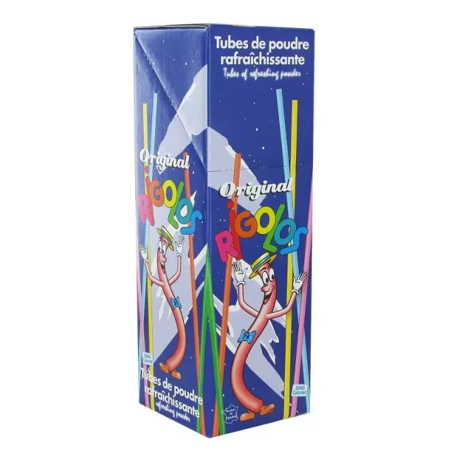 Tube de poudre rafraichissante rigolos 20x5