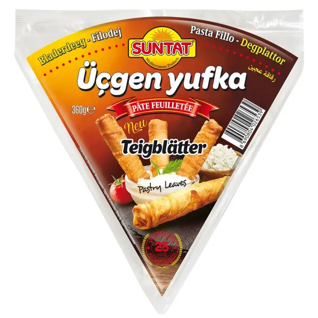 Suntat - Yufka Pâte Feuilletée (Triangle) 360g