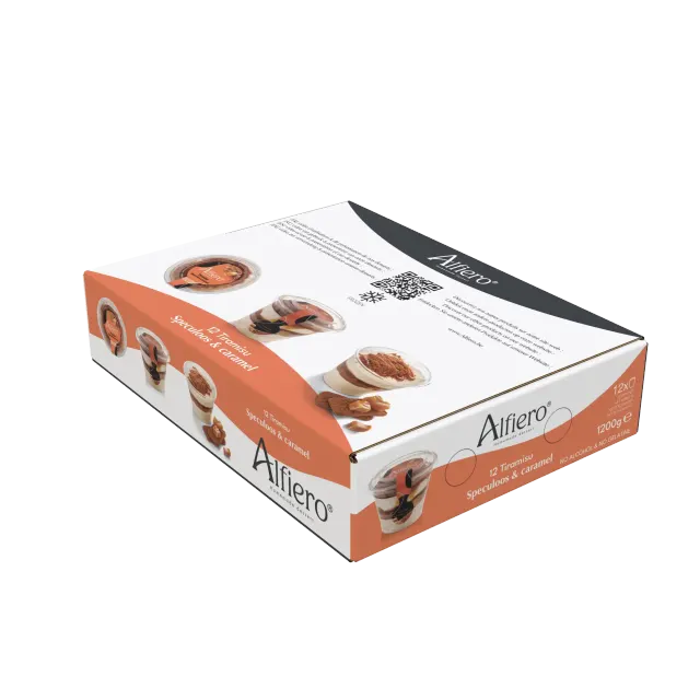 Tiramisu Alfiero Caramel & Speculoos 100g x12 ❄️ 8/pl
