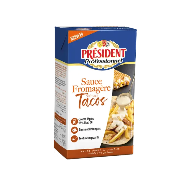 Sauce Fromagère Tacos Président 1l