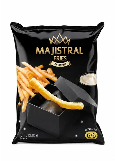 Frites 6/6 Majistral 4x2.5kg PE63