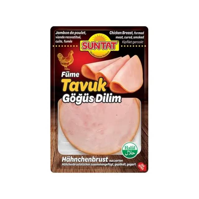 Jambon De Poulet Fumé 100 G Suntat
