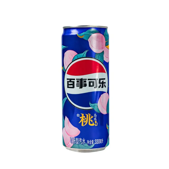 Pepsi Peach Oolong TEA CAN 330ml x12