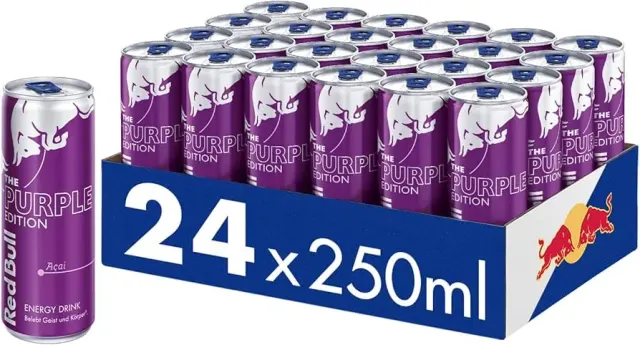 Red bull Violet Açaï 24x25cl PE96