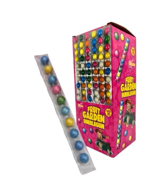 FRUIT GARDEN BUBBLE GUM 24*10PCS