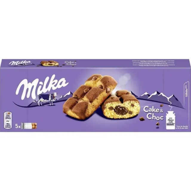Milka Cake & Choc 175g x 6