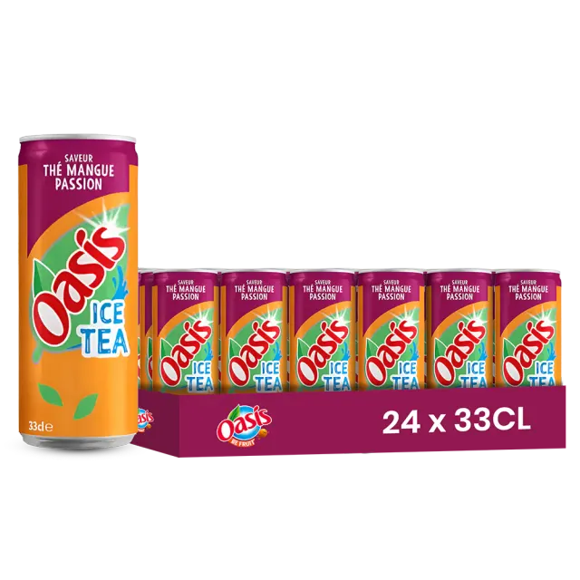 Oasis Thé Mangue Passion 24x33cl 10/Pl-P100