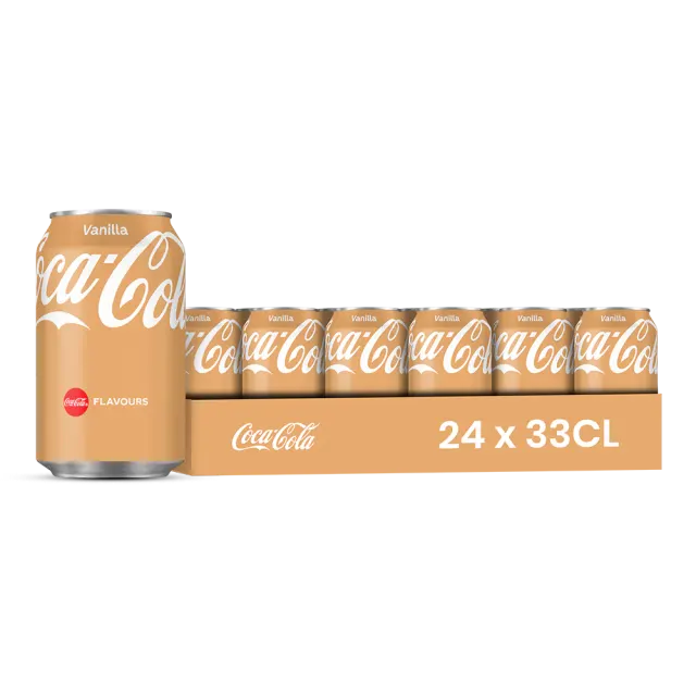 Coca vanille 33cl x24 EU pl9 PE99