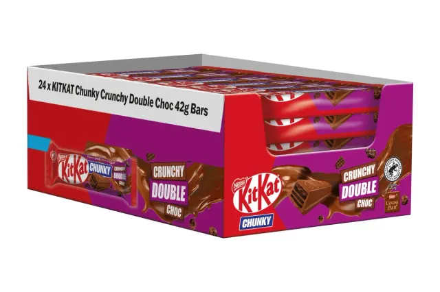 Kitkat Chunky Double Choco 24x42g
