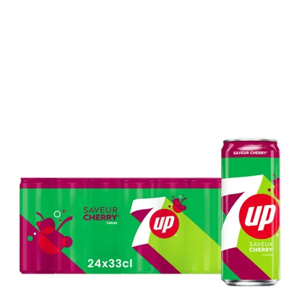 7up Cherry 24x33cl PC100