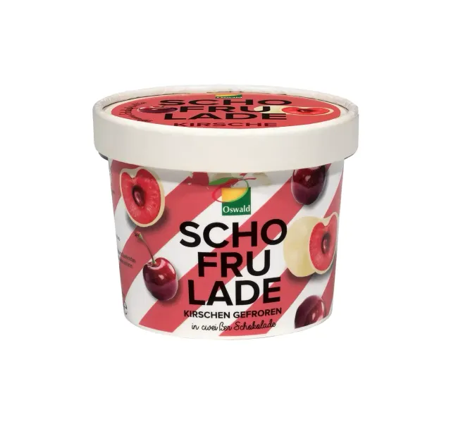 Schofrulade Cerise Choco Blanc 130g