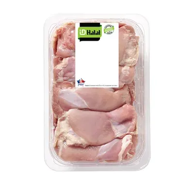 Cuisse de poulet désossé sans peau 2.5kg