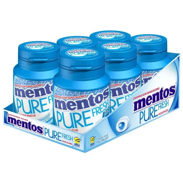 Mentos Purefresh bleu x6