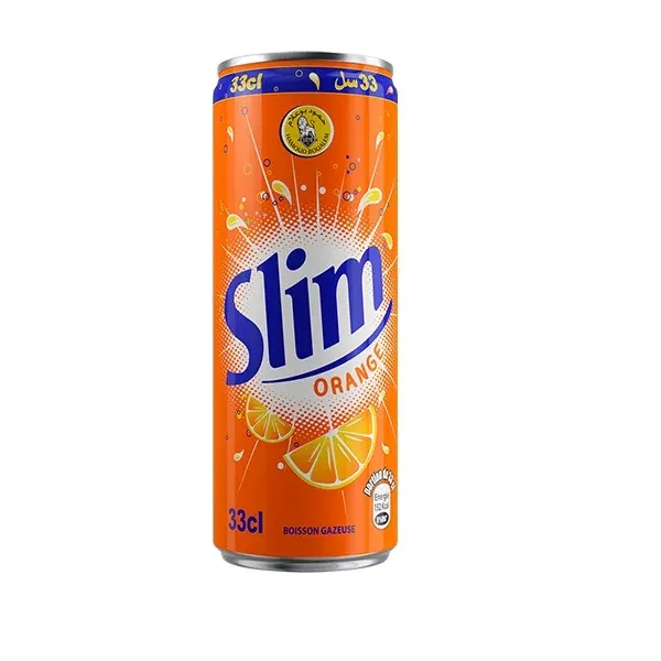 Slim orange canette 33cl*24