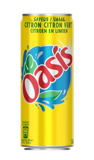 Oasis citron 24*33cl PL100