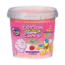 FUNNY CANDY Barbe a papa avec bonbon pétillant