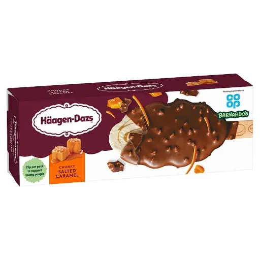 Haagen Dazs Bâtonnet Chunky Salted Caramel 80ml