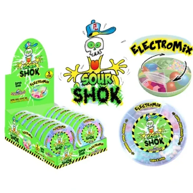 Sour shok electro mix 18x60g