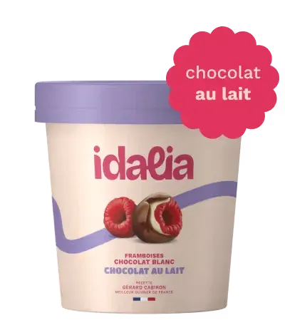 Idalia - Framboise Choco Lait 150g