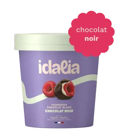 Idalia - Framboise Choco Noir 150g