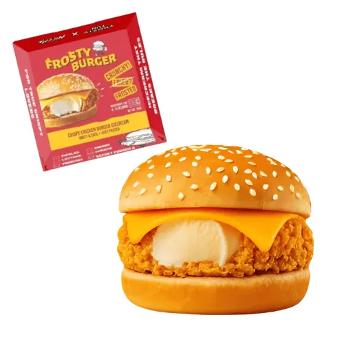 Burger Ice Cream Frosty 100G