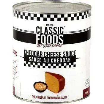 Sauce Cheddar 3kg - Classic Foods (c6) 8/pl-P56