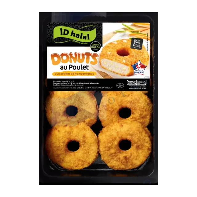 ID Halal - Donuts Poulet Fromage 800g