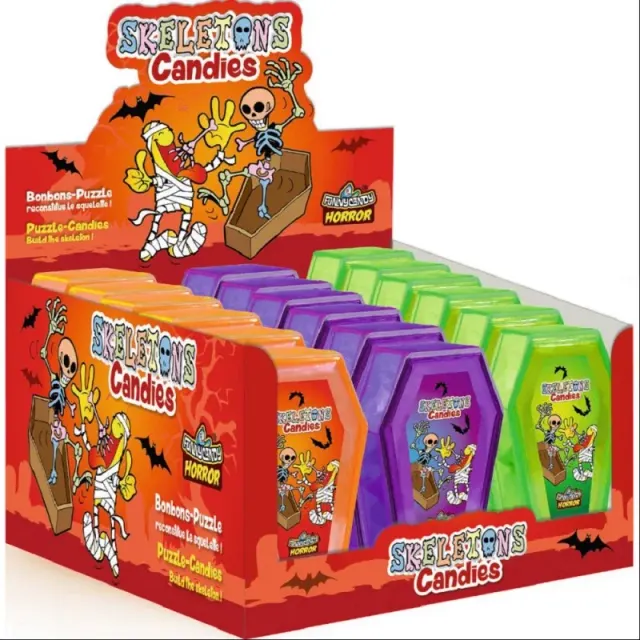 skeletons candies x18 c:12