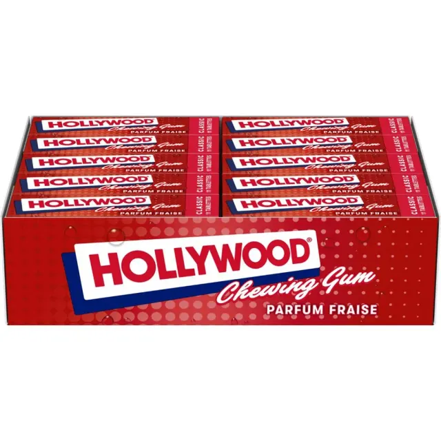 Hollywood Fraise 20x31g