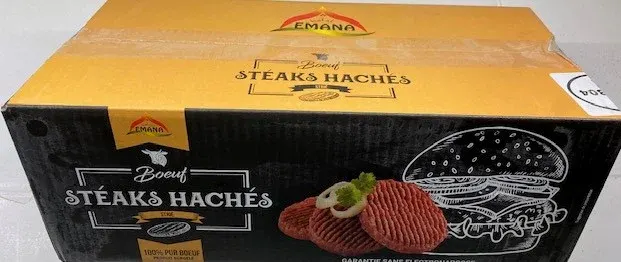 Steak Emana Strié 80g x56 - (4,48Kg) 12/pl P144
