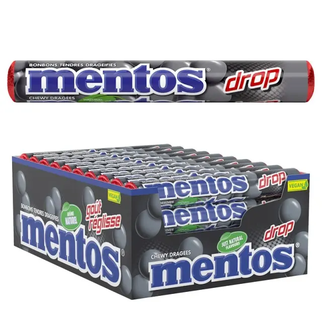 Mentos| Réglisse x40