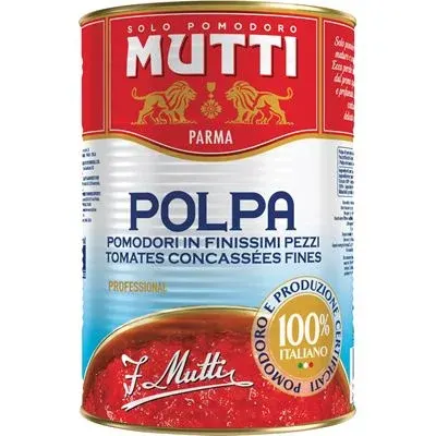 Mutti sauce tomate Polpa Concassé 5/1 33/plan PE165