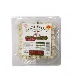 Crouzat Roquefort en dés - 500g (C8)