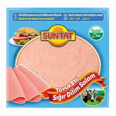 Suntat Salami de poulet/boeuf 200g
