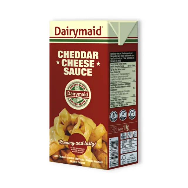 Dairymaid | Sauce cheddar 1l PE378 (63crt)