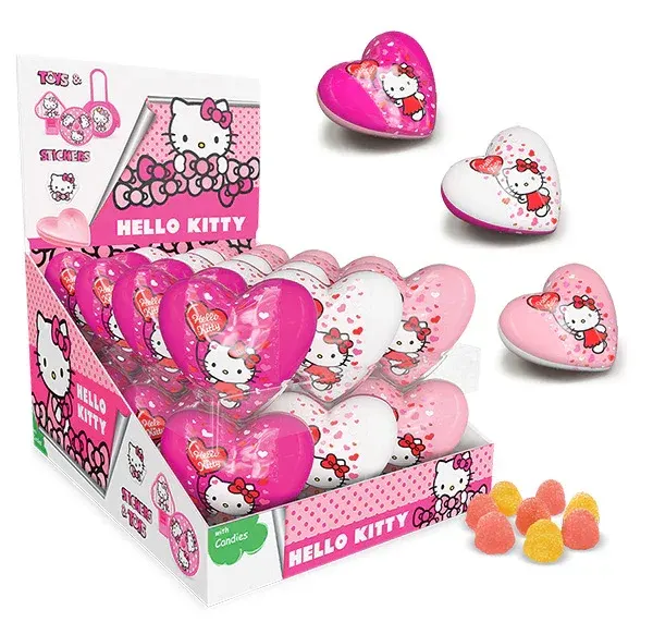 Funky Heart | Surprise Hello Kitty x12