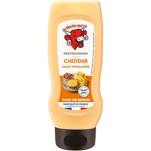Sauce cheddar Vache Qui Rit – 770g (C6)
