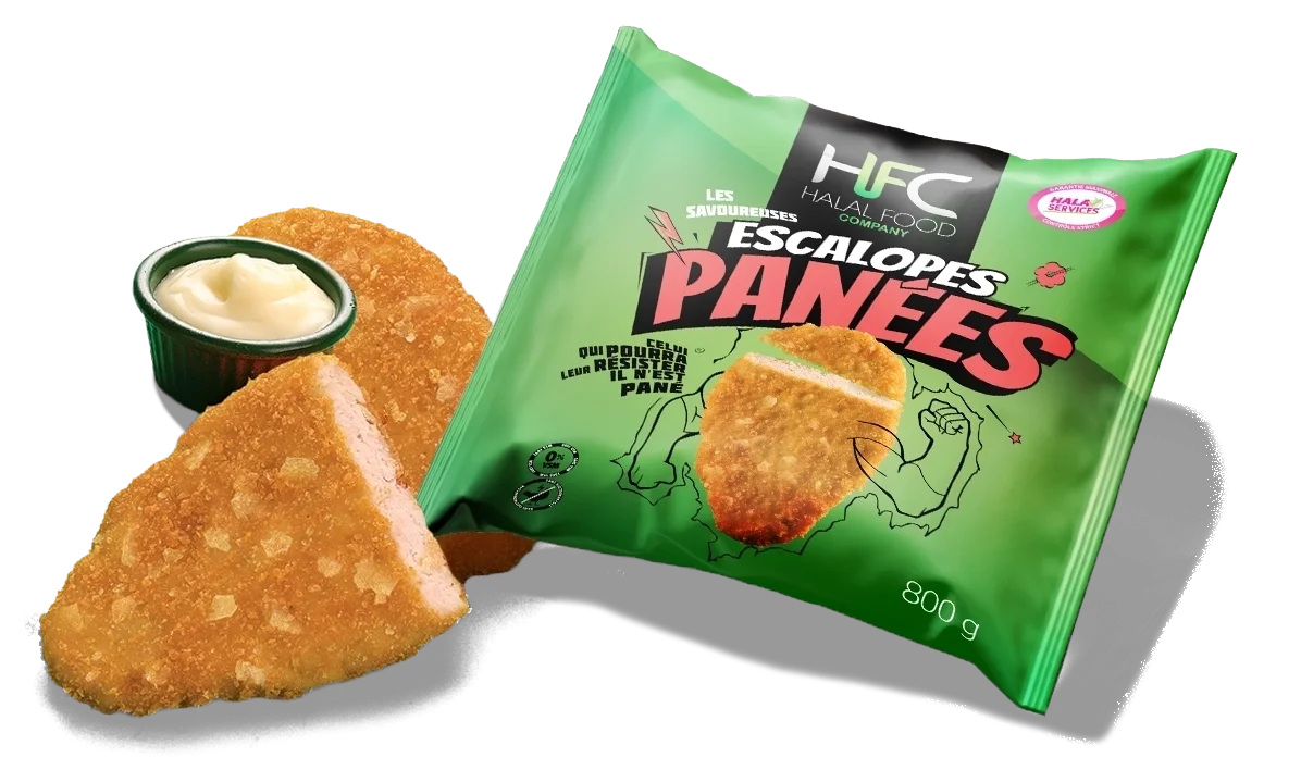Escalope pané 800gr HFC