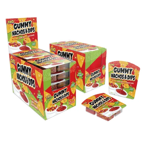 GUMMY NACHOS & DIPS x12