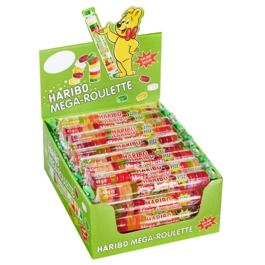 Haribo Mega Roulette Sour (Vr) 40x45g
