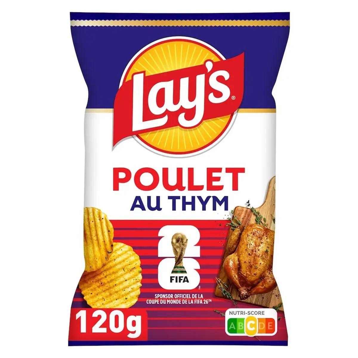 Lay's Poulet Thym 120g