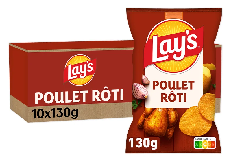 LAYS POULET 130G x10