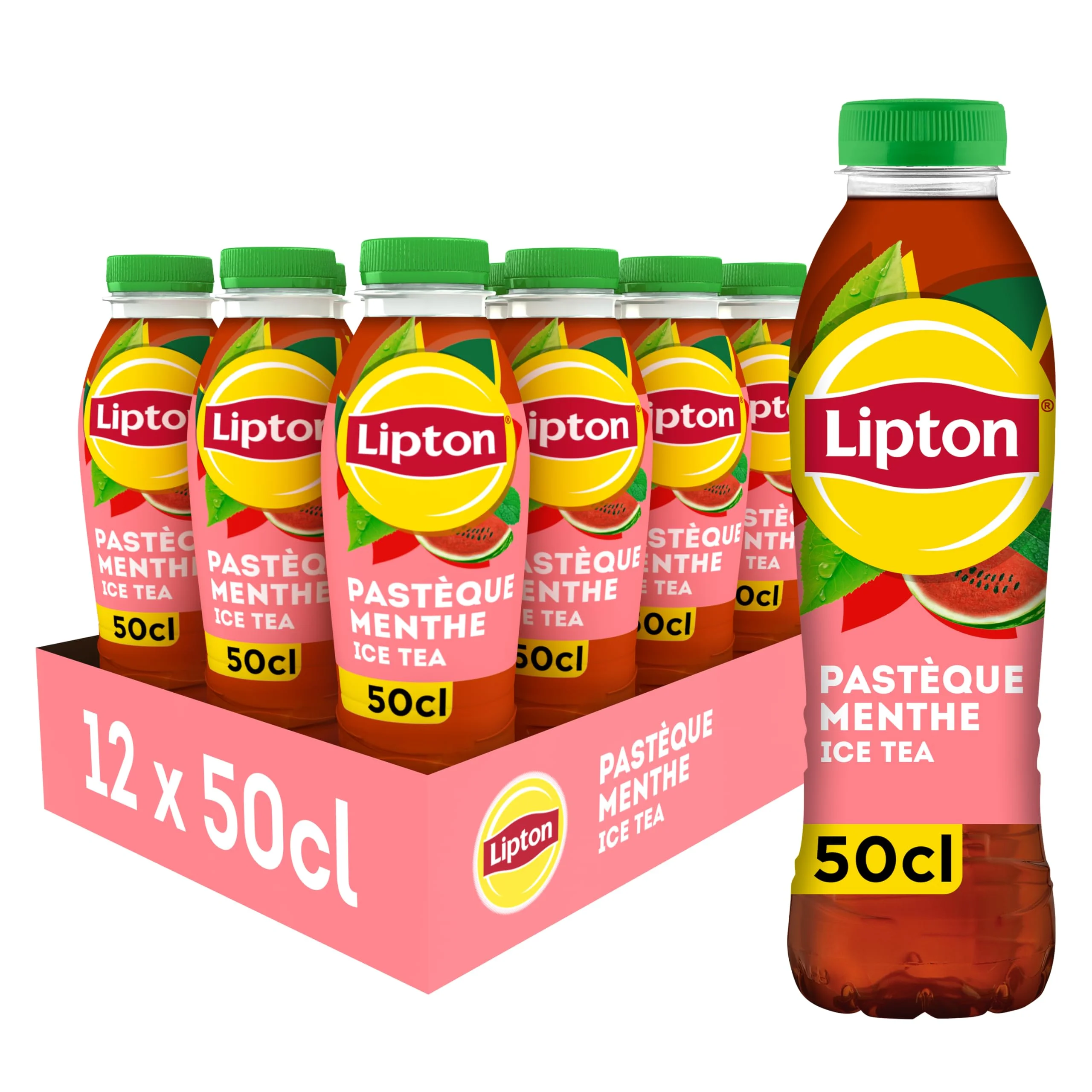 Lipton Pastèque Menthe 50cl x12