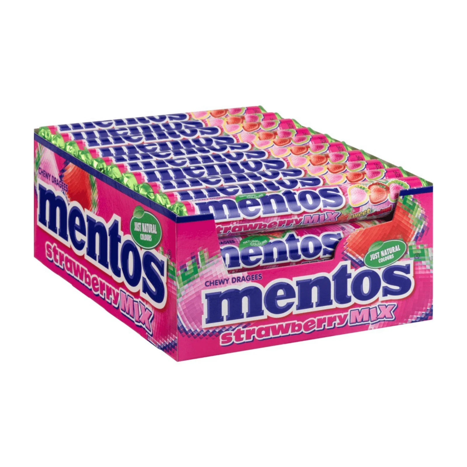 MENTOS Strawberry Mix x40