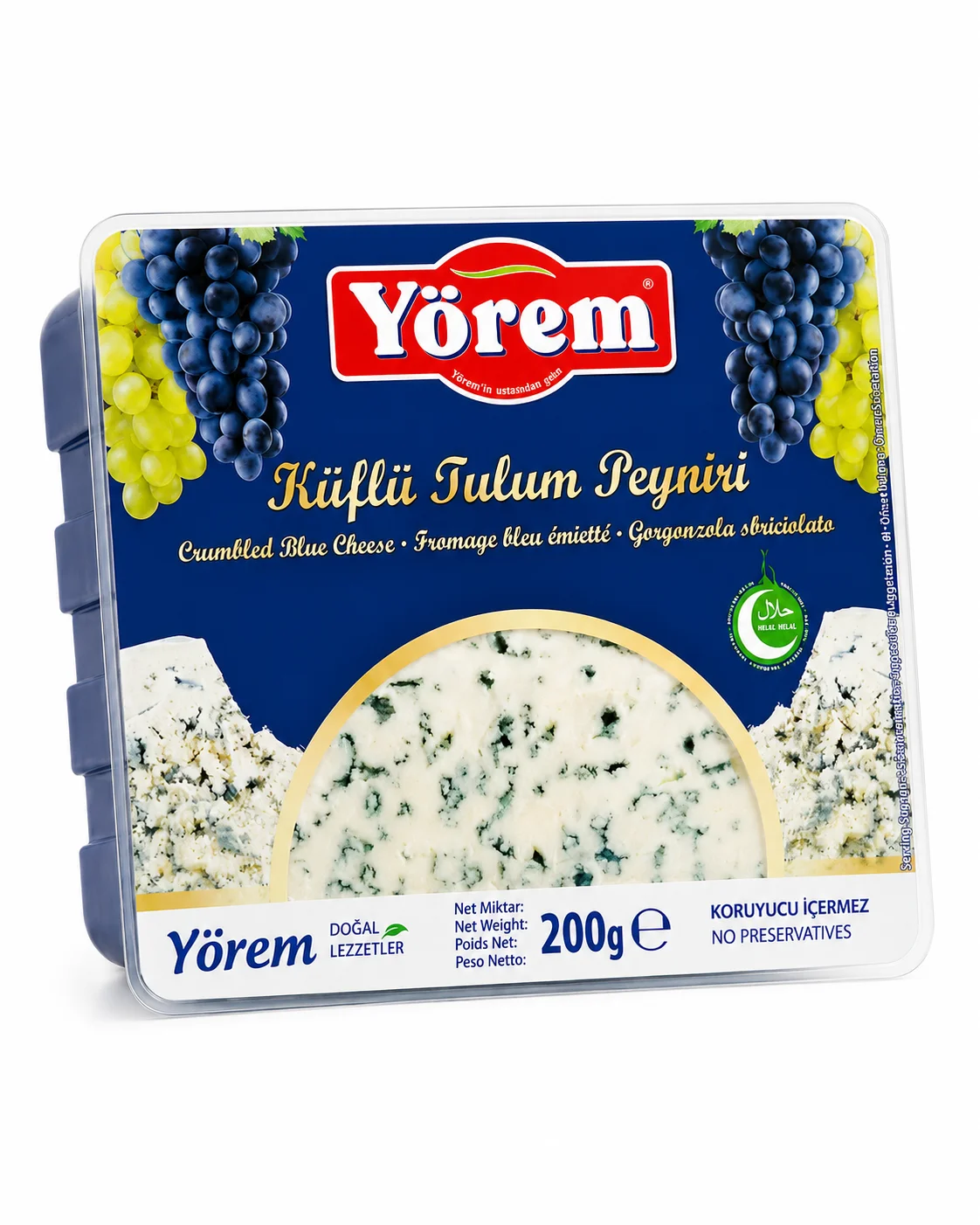 Yorem - Crumbled Blue Cheese 150g