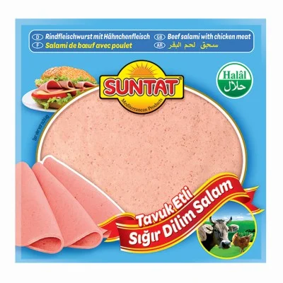 Suntat Salami de poulet/boeuf 200g
