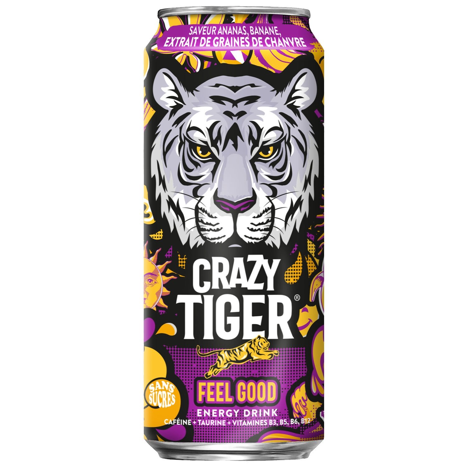 Crazy Tiger Feel Good 500ml x 12