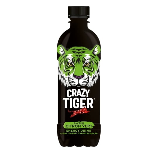 Crazy Tiger Citron Vert PET 50cl x 12