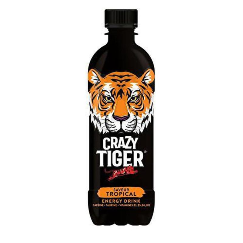 Crazy Tiger Tropical PET 50cl x 12