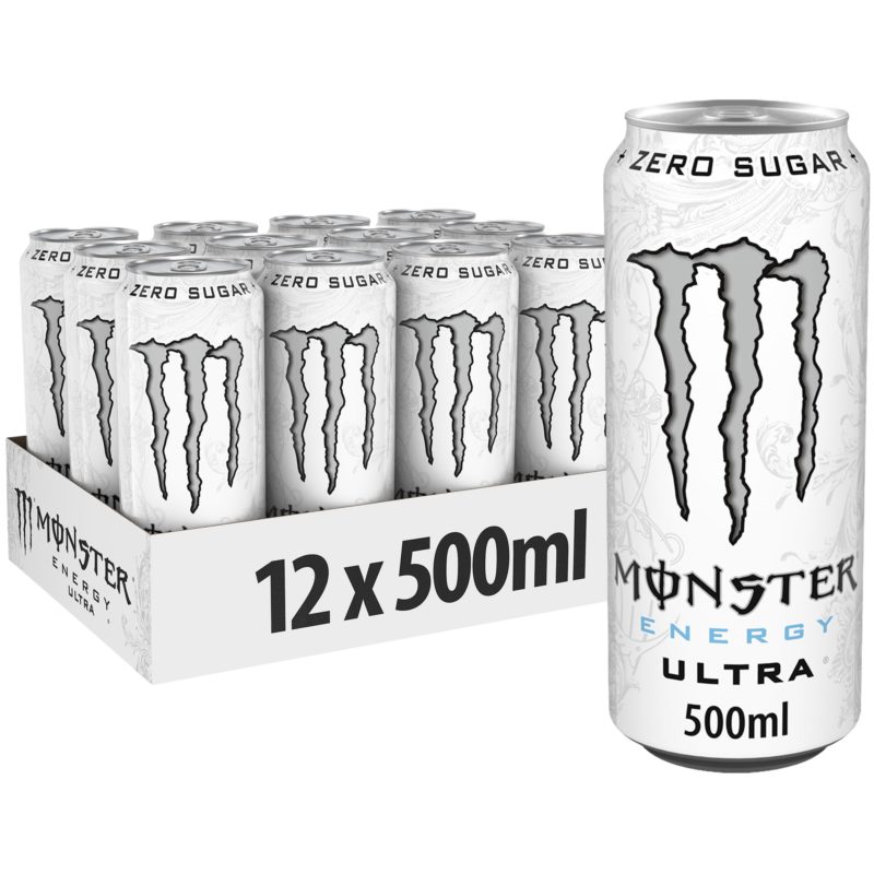 Monster Zero Sucre 500ml x 12